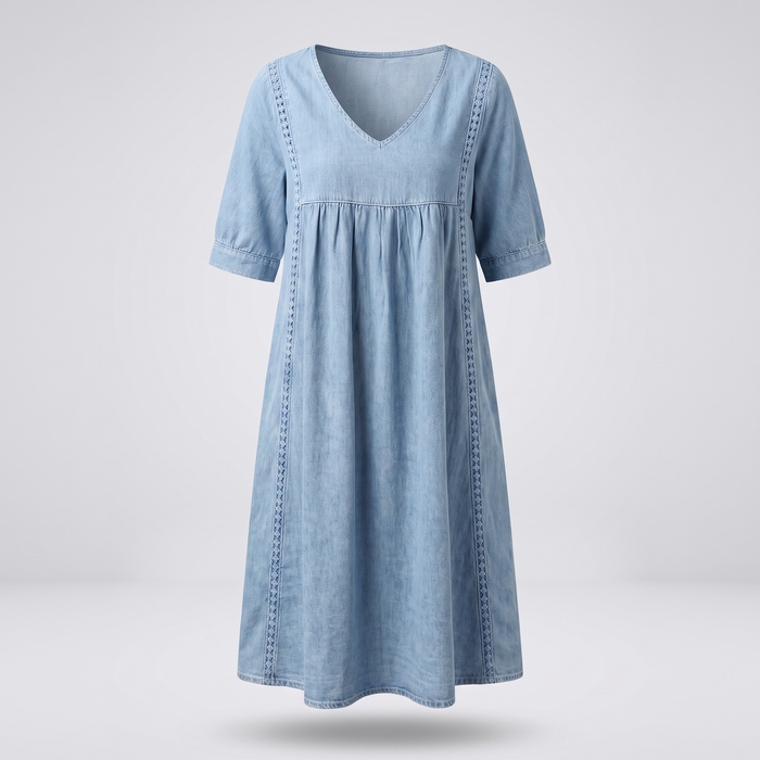 DAISY LACE TRIM DRESS
