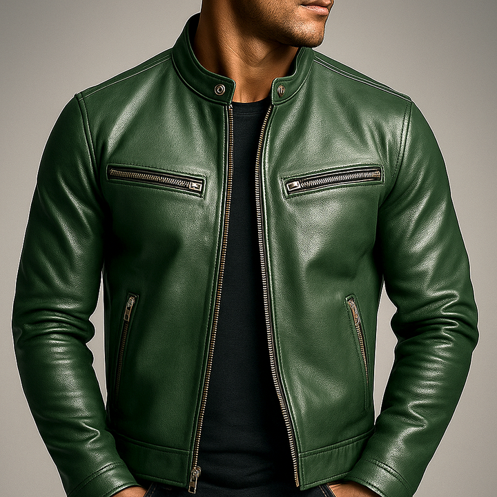 HAWTHORNE VINTAGE LEATHER JACKET