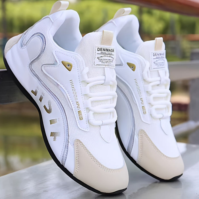 Arthur | Men's Chunky Dad Trainers in Mesh or Leather Look