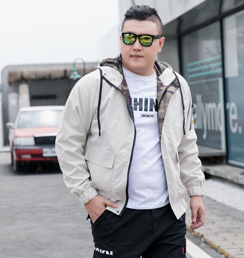 Man in a plush lined hooded jacket