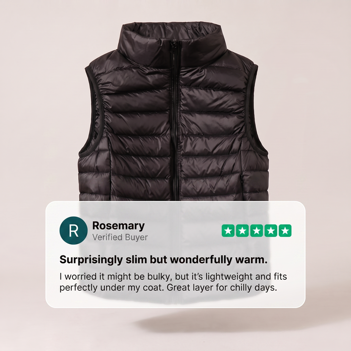 BEATRICE PACKABLE WARM VEST