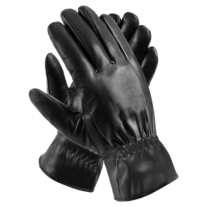 Freya | Leather-Look Winter Gloves with Warm Napped Lining