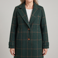 CORALIE CHECKERED COAT