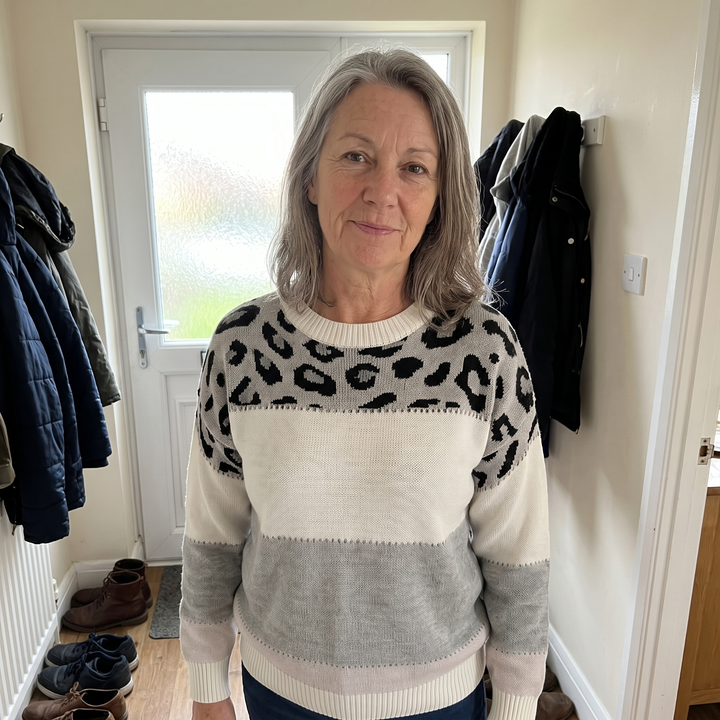 VELORA LEOPARD LUXE Jumper