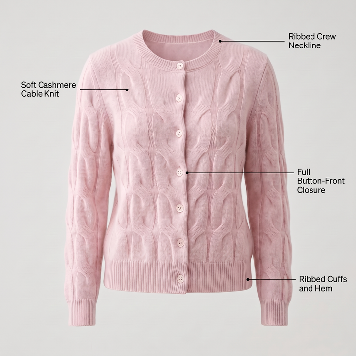 AVELINE CASHMERE CARDIGAN