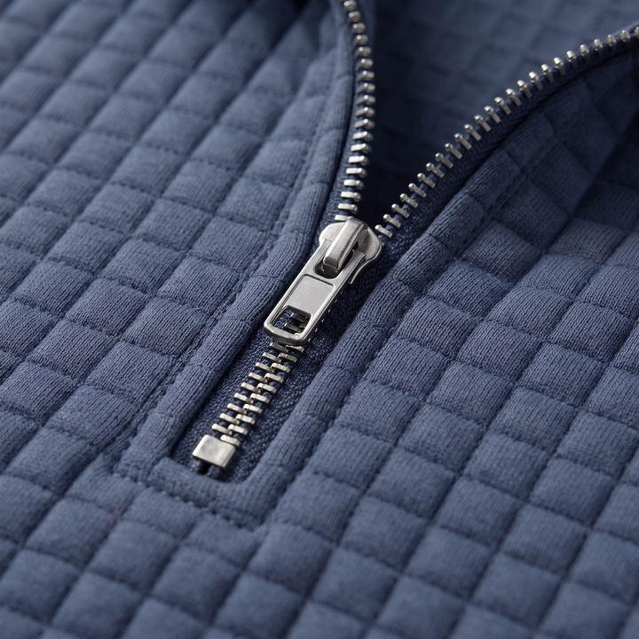 ROSALIE TEXTURED ZIP Jumper