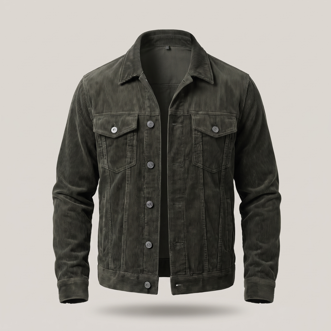 RETRO CORDUROY OVERSHIRT