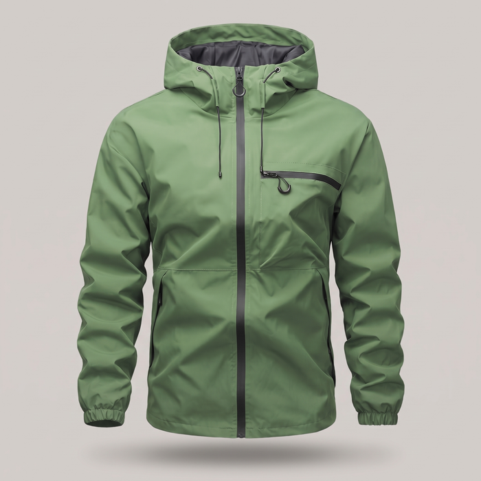 ESSENTIAL WATERPROOF HOODED COAT