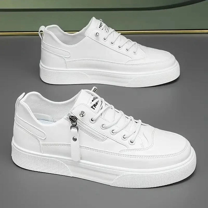 SORRENTO LEATHER TRAINERS