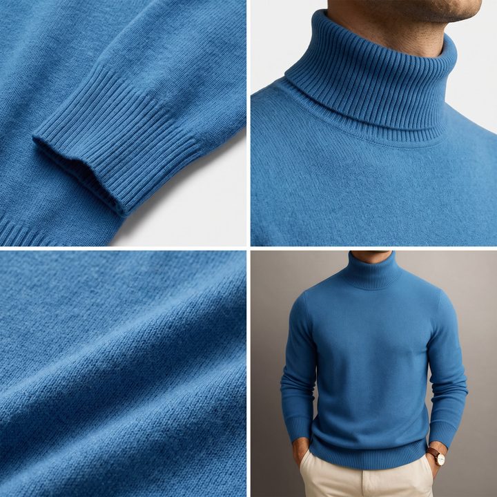 CARRINGTON CASHMERE TURTLENECK