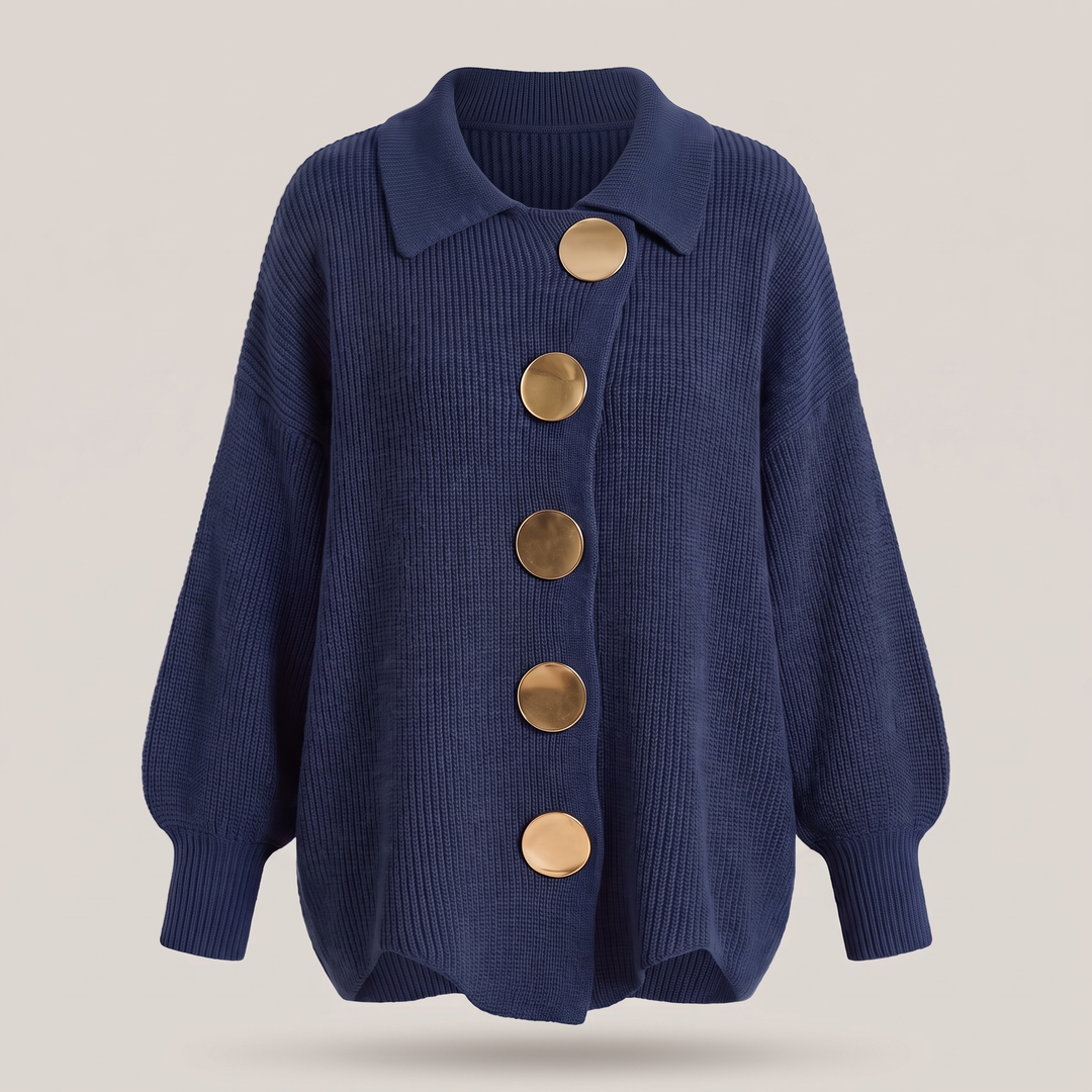REFINED LAYER KNIT CARDIGAN