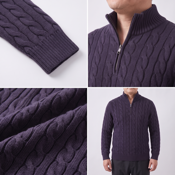 PREMIUM CABLE KNIT COMFORT JUMPER