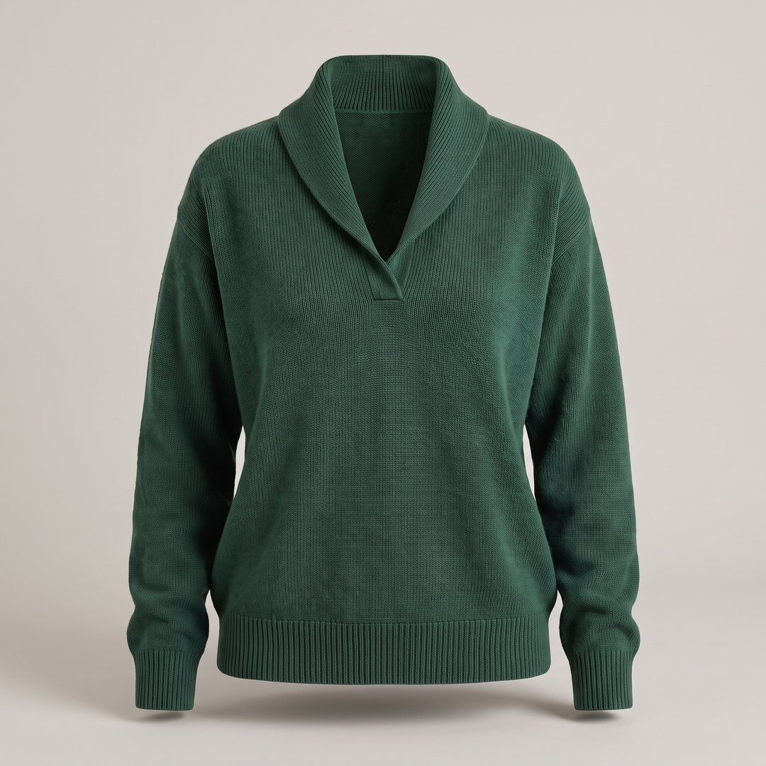 CLASSIC V-NECK KNIT JUMPER
