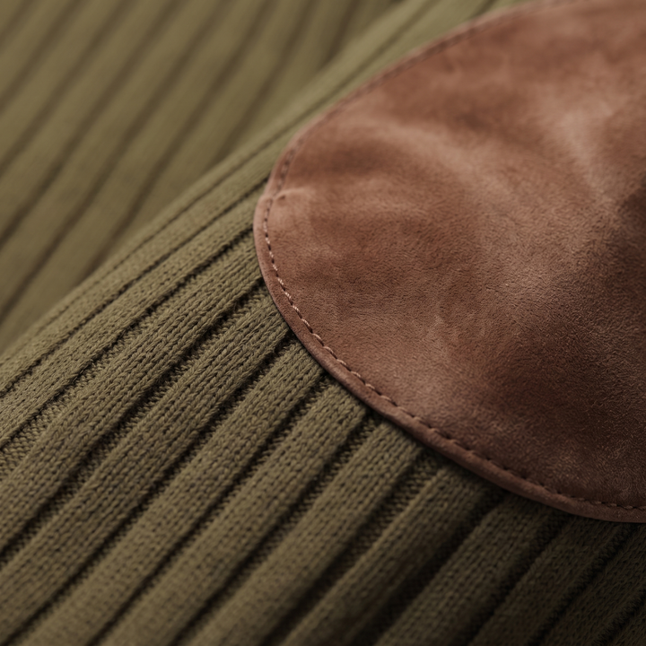 HERITAGE HALF ZIP KNIT JUMPER