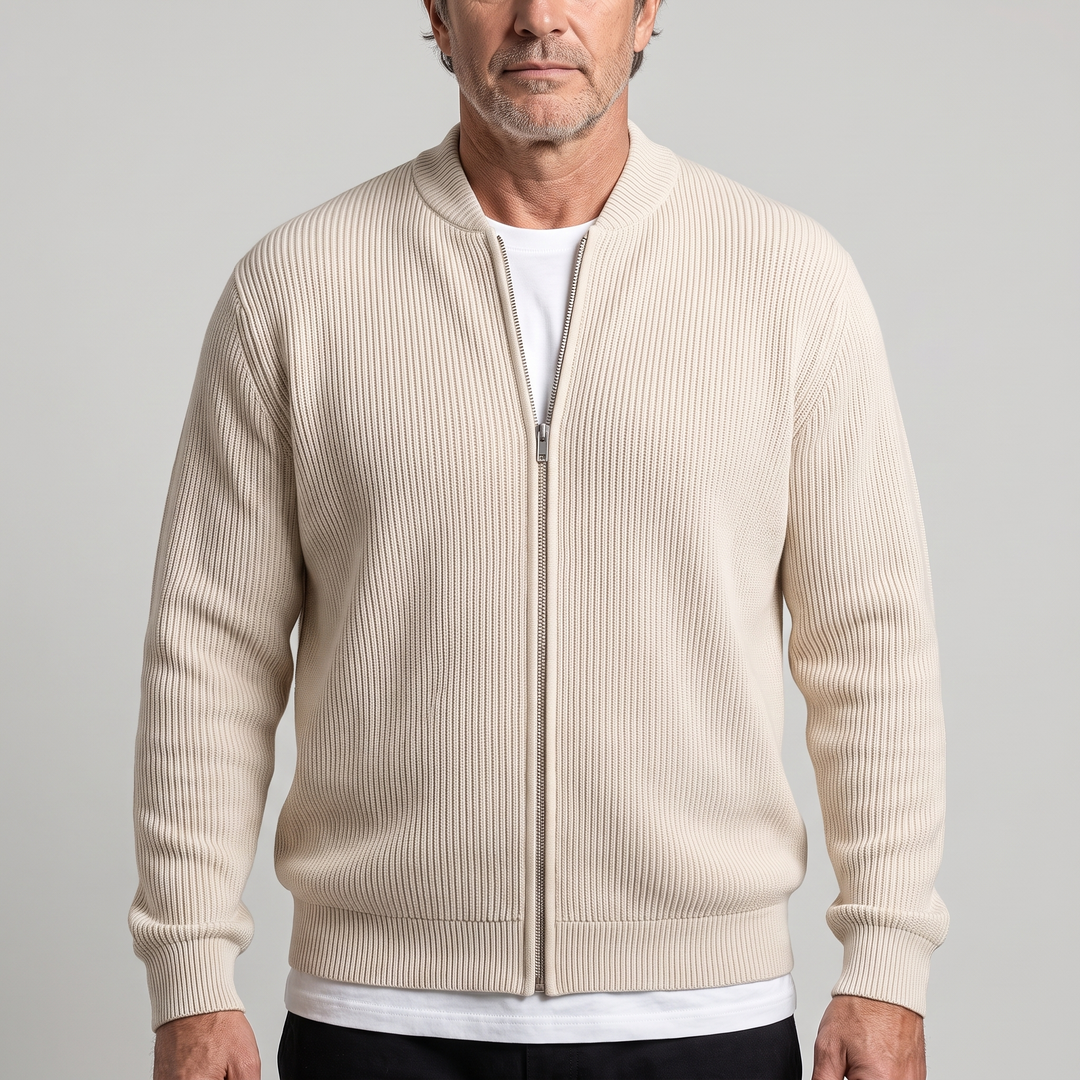 MODERN HERITAGE KNIT JACKET