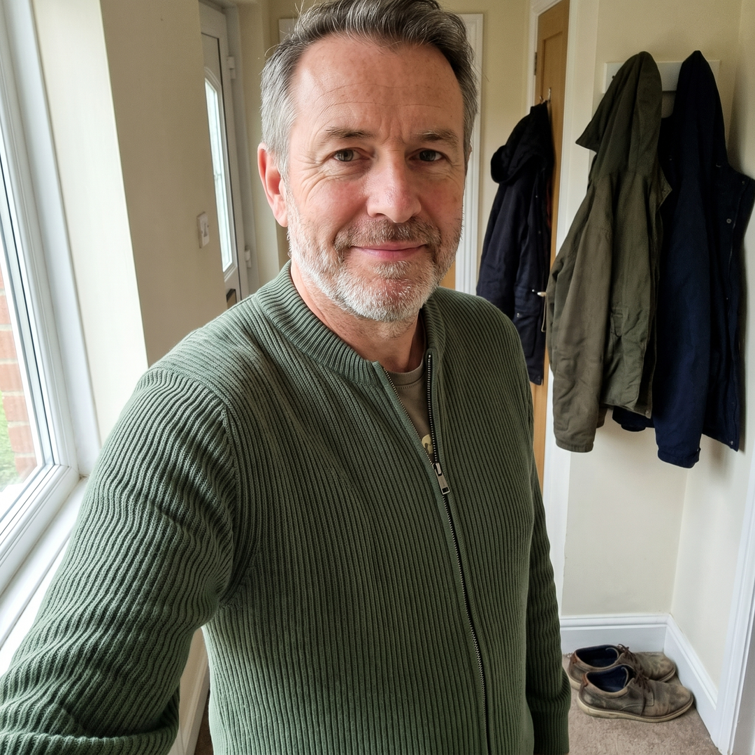MODERN HERITAGE KNIT JACKET
