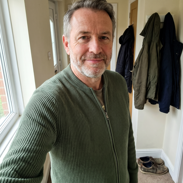 MODERN HERITAGE KNIT JACKET