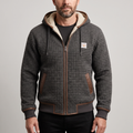 THERMAL WAFFLE FLEECE JACKET