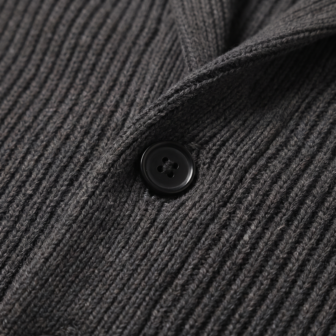CLASSIC SHAWL COLLAR CARDIGAN