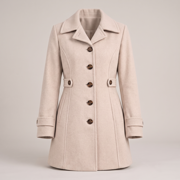SOPHISTICATED LONGLINE TAILORED COAT