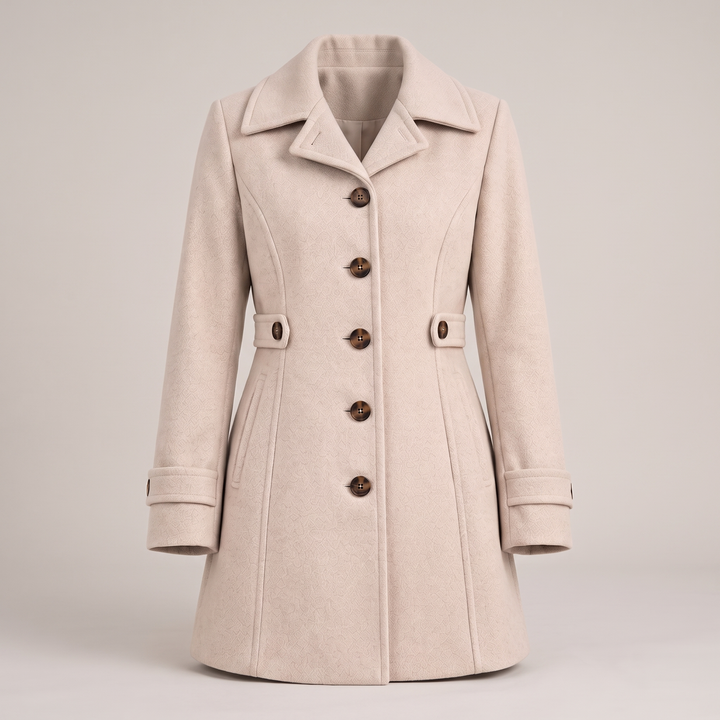 SOPHISTICATED LONGLINE TAILORED COAT