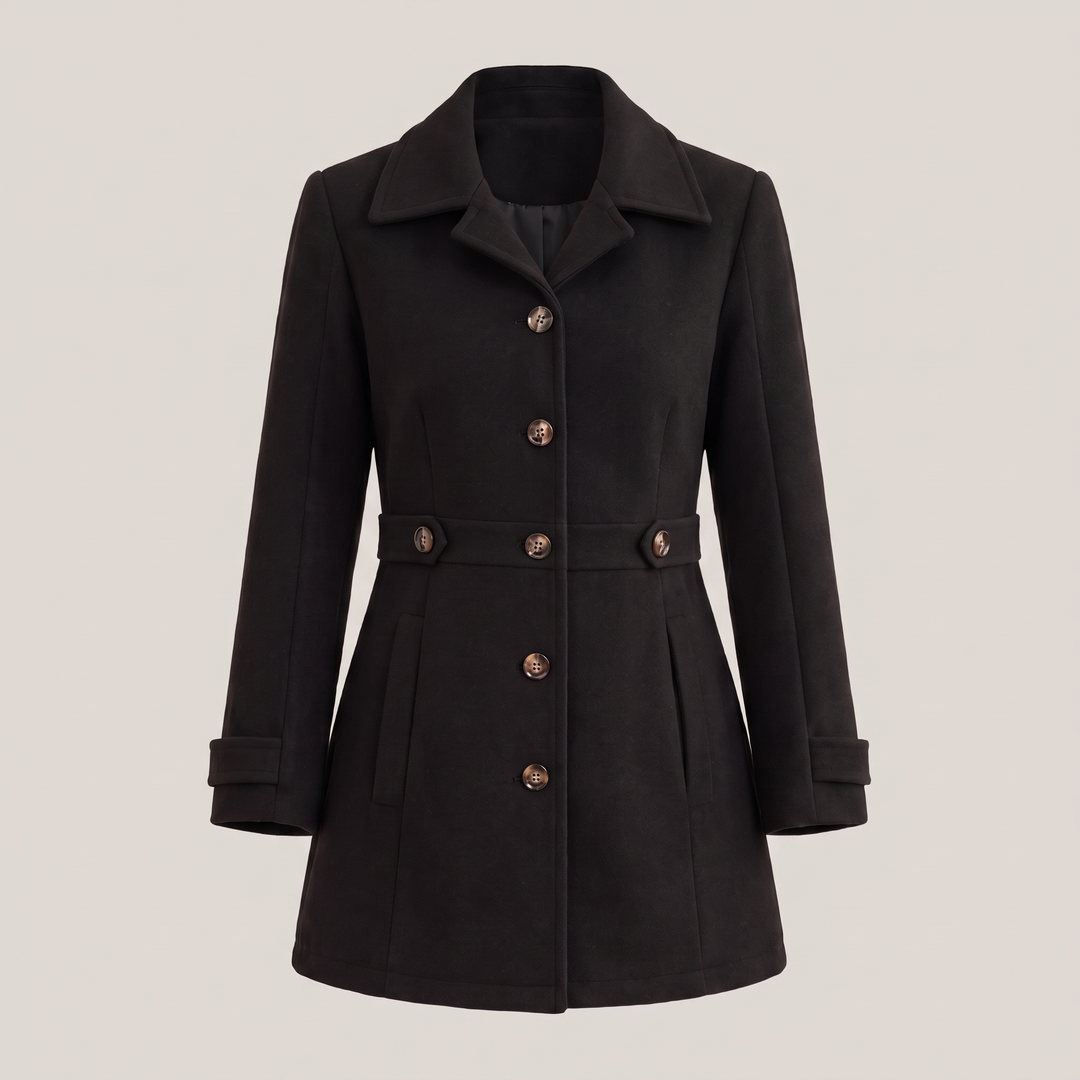SOPHISTICATED LONGLINE TAILORED COAT
