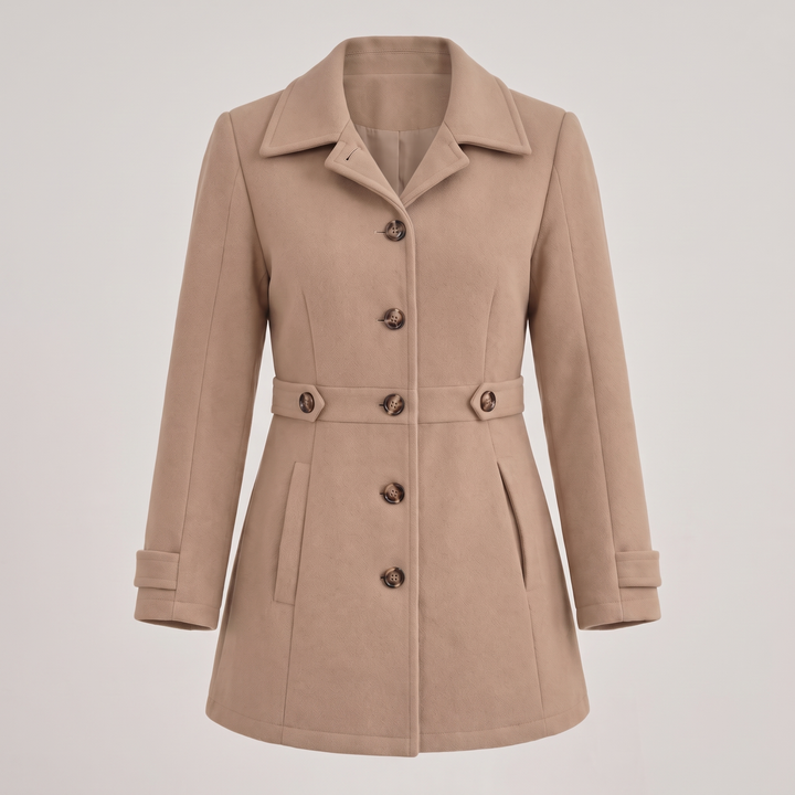 SOPHISTICATED LONGLINE TAILORED COAT