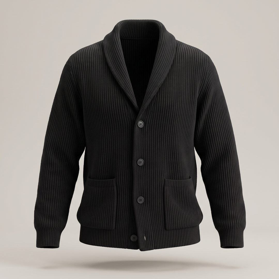 REFINED RIBBED KNIT BLAZER