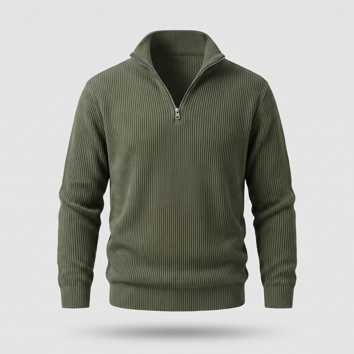 SMART CASUAL RIBBED JUMPER