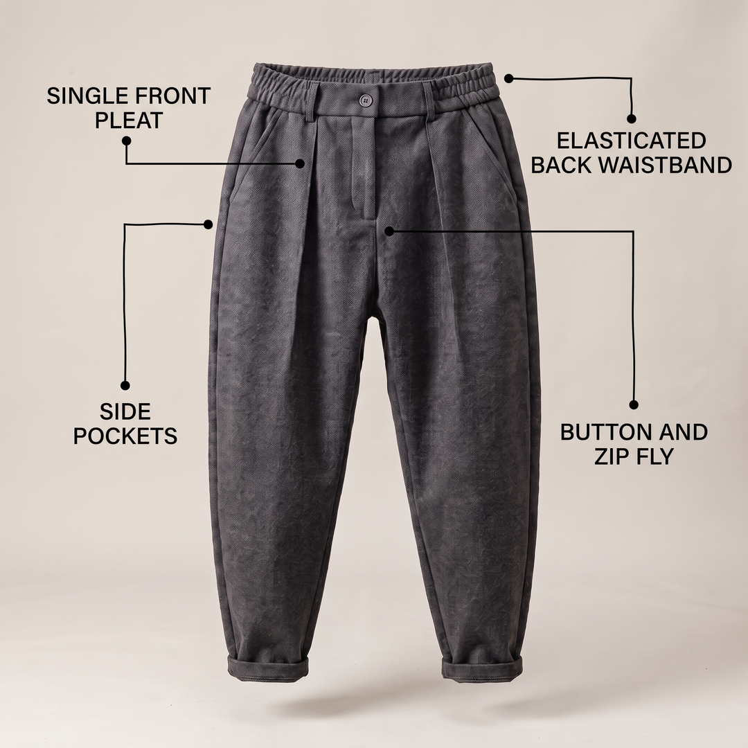 MODERN TAILORED JOGGER TROUSERS