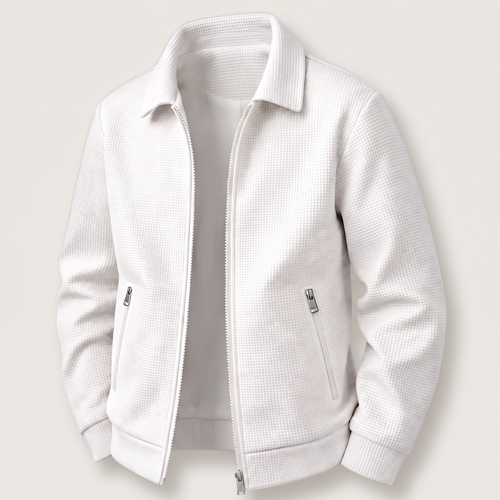 HARBOUR TEXTURED ZIP JACKET