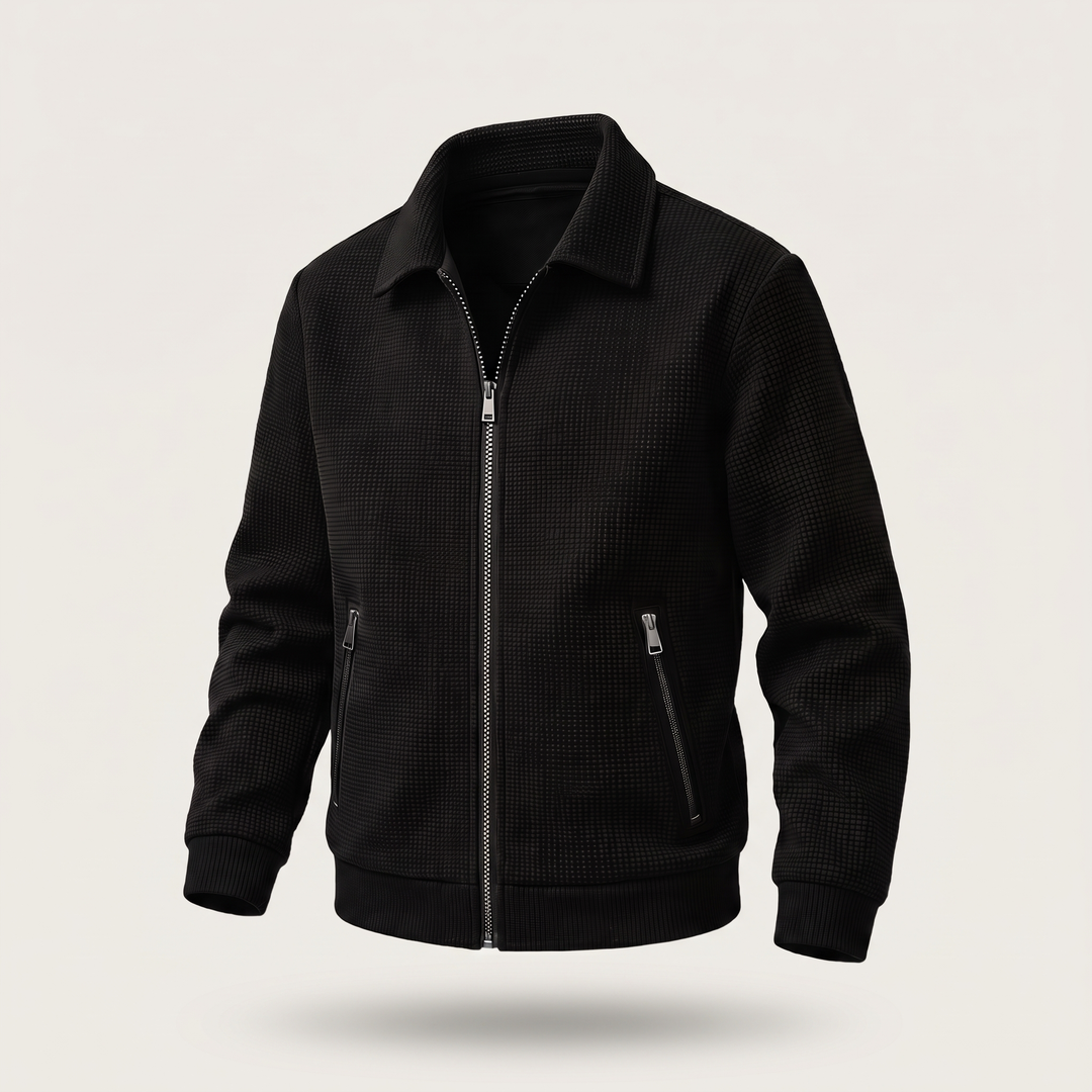 HARBOUR TEXTURED ZIP JACKET