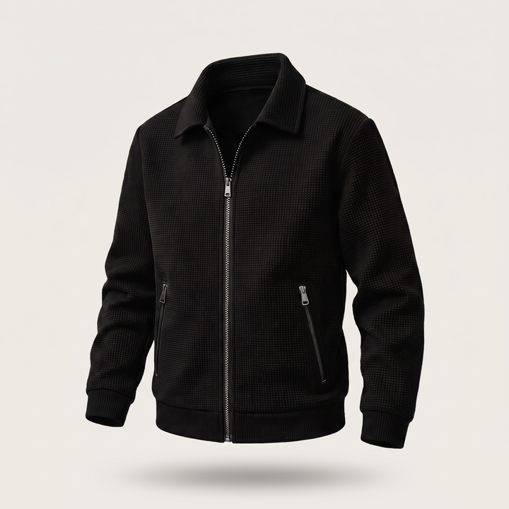 HARBOUR TEXTURED ZIP JACKET