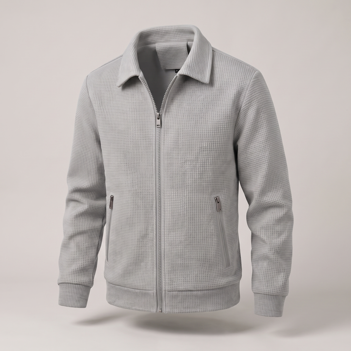 HARBOUR TEXTURED ZIP JACKET