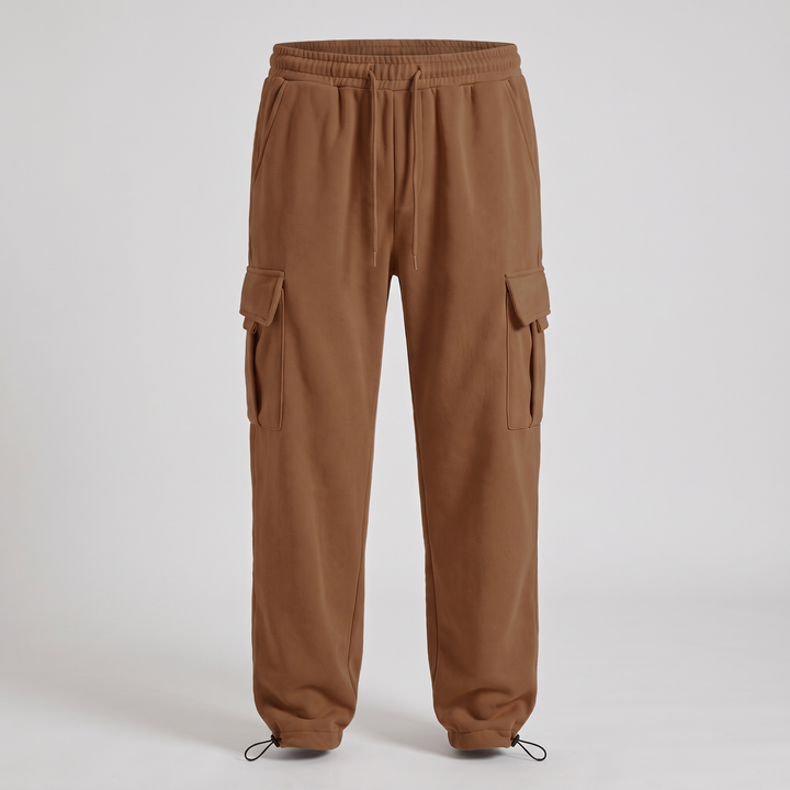 RELAXED MULTI POCKET JOGGER TROUSERS