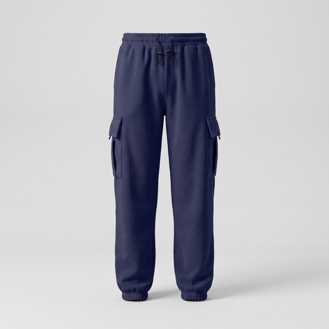RELAXED MULTI POCKET JOGGER TROUSERS