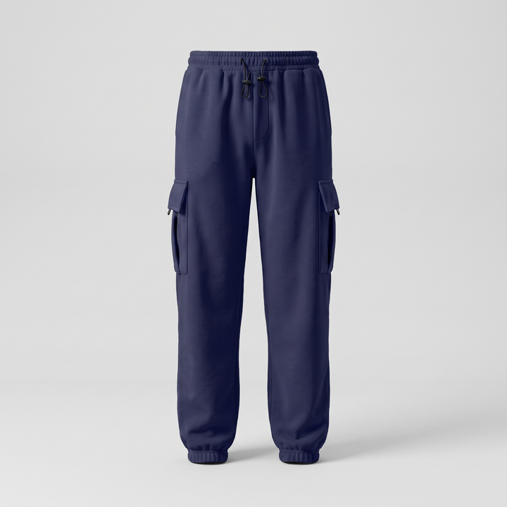 RELAXED MULTI POCKET JOGGER TROUSERS