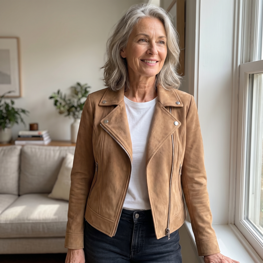 TAILORED ZIP FRONT JACKET