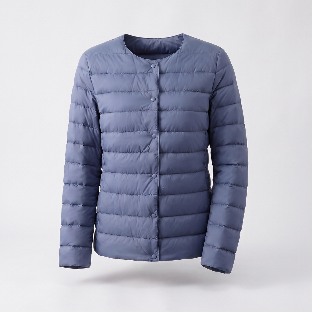 LIGHTWEIGHT QUILTED PUFFER JACKET
