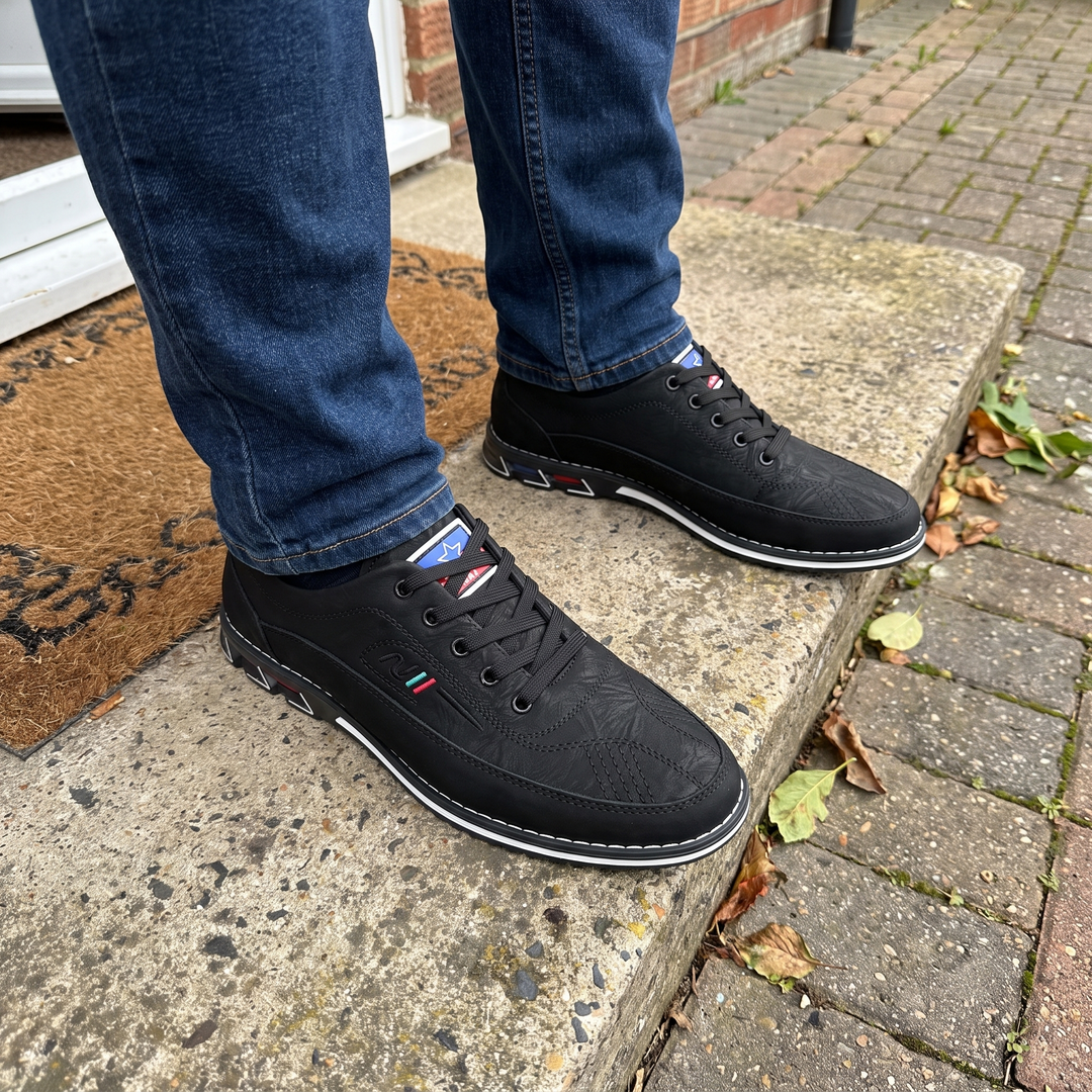 MODERN SUPPORT LEATHER TRAINERS