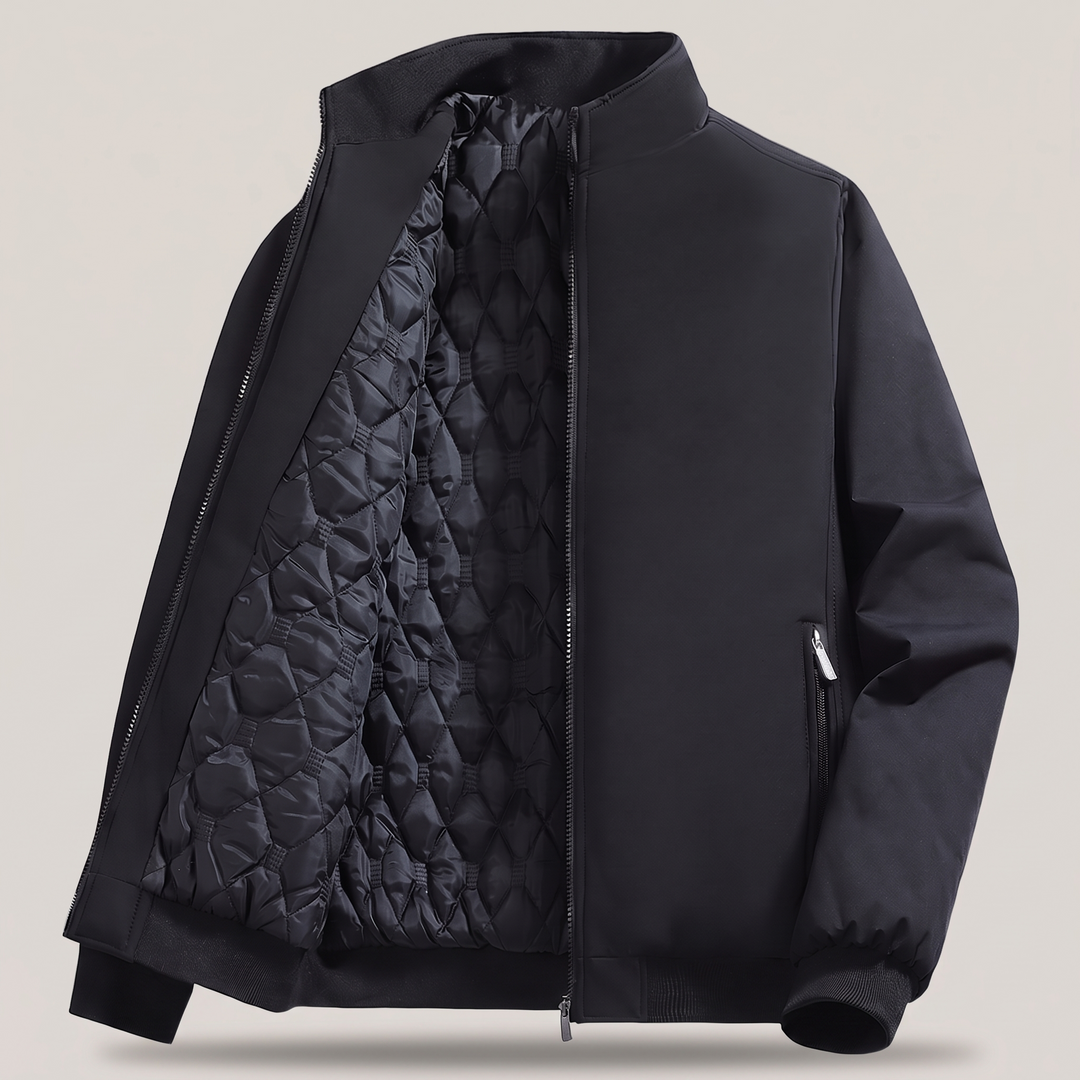 CLASSIC QUILTED BOMBER JACKET