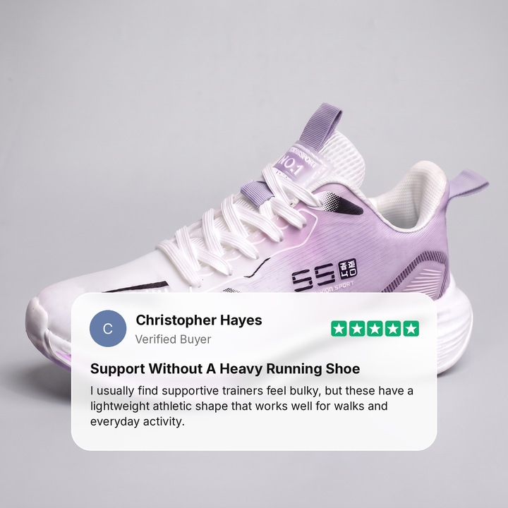CUSHIONED PERFORMANCE TRAINERS