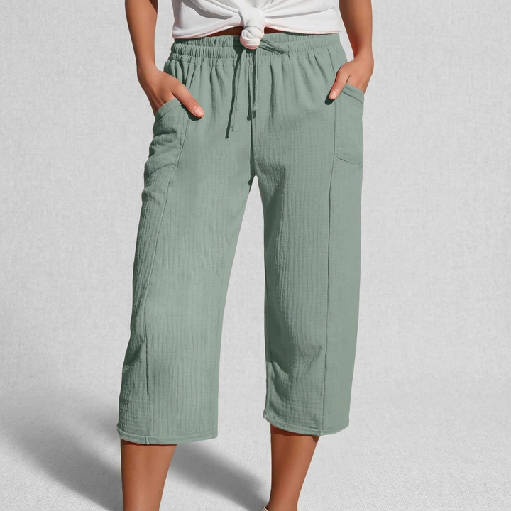 FAIRCOMBE RELAXED SUMMER TROUSERS