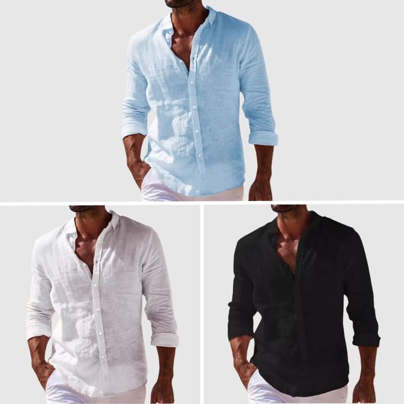 RIVIERA LINEN SHIRT