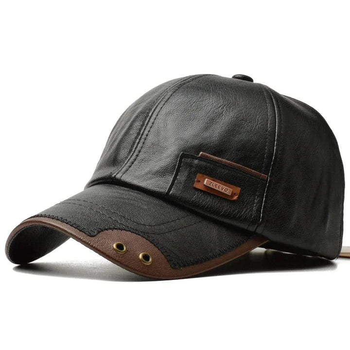 OUTLAW LEATHER CAP