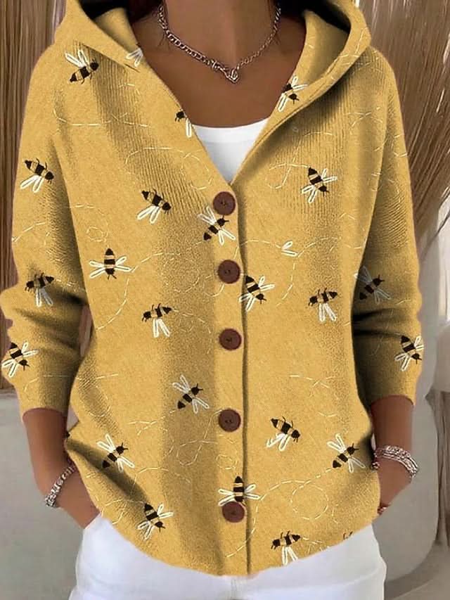 NOIRA TEXTURED ART CARDIGAN
