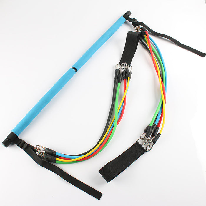 Millie | Portable pilates bar kit with five band pairs