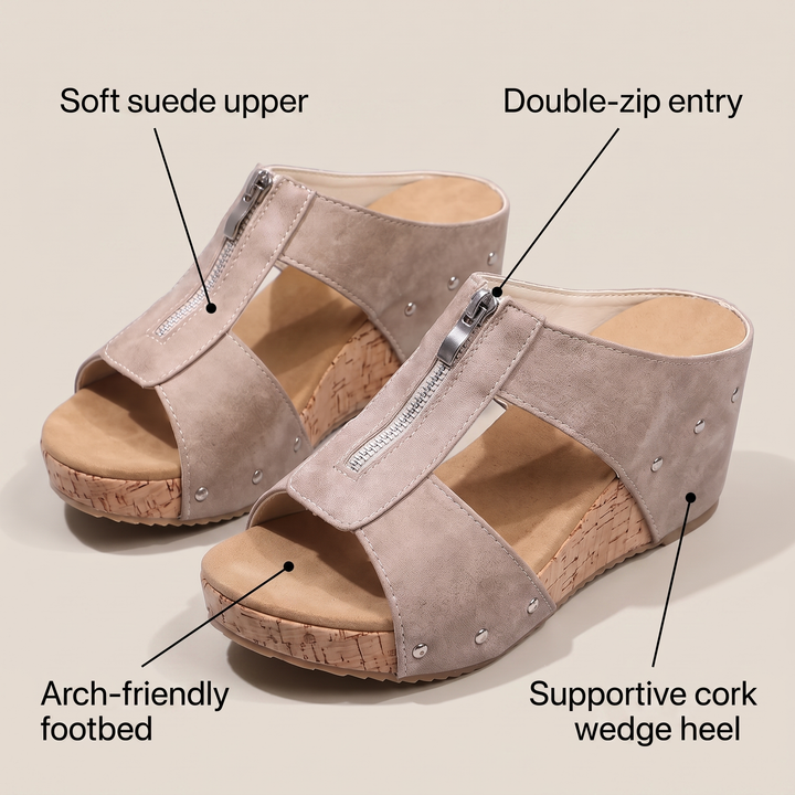 ARIA ZIP-UP Orthopaedic SANDALS