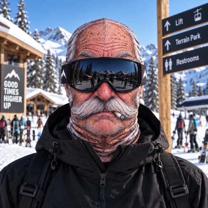 Esme | Funny 3D face print balaclava ski mask