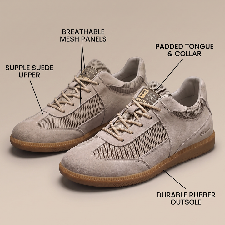 CALVINO GENUINE LEATHER Trainer